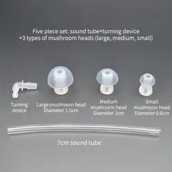 Silicone Earplug Domes - 20 - Pack Hearing Aid Ear Tips Replacement (1set)