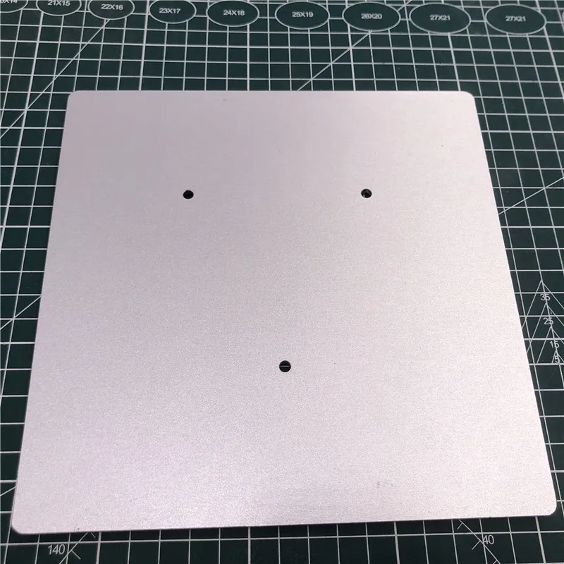 Espessura da Placa mm da Construção da Cama da Liga de Alumínio do Molde Mic6 da Impressora 3d do V-minion - Imagem 2