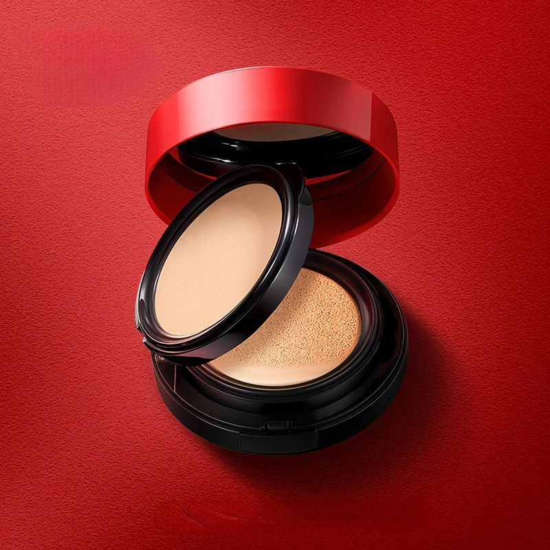 

Skin nourishing double-layer air cushion powder combination makeup setting, oil control, concealer and makeup keeping 0