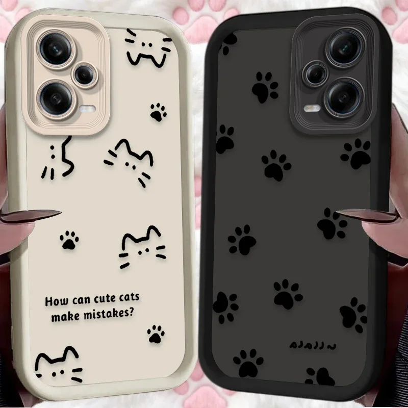 Cute Cartoon Cat & Dog Soft Phone Case Cover