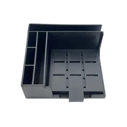 Sticky Note Holder & Dispenser Set with Line Drawing Templates (Black)
