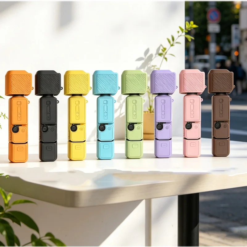 Premium Silicone Protective Case with Non-Slip Desktop Base