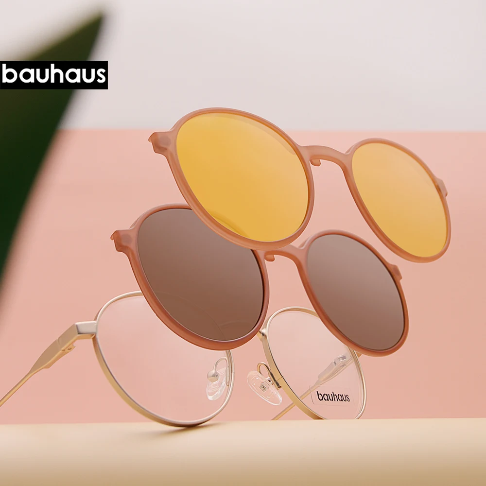 X108 Bauhaus Women Retro Round Prescription Eyeglasses Men 2022 New Vintage Myopia Optical Korean Eyewear