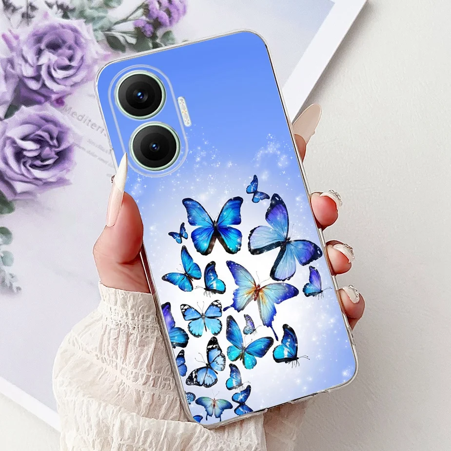 Stylish Painted Soft Slim Phone Case - For Xiaomi Redmi and Poco Series