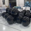 Black Color Inflatable Mirror Ball Giant Hanging Inflatable Mirror Balloon Airtight 0.5m-3m Sealed Colorful Sphere 1