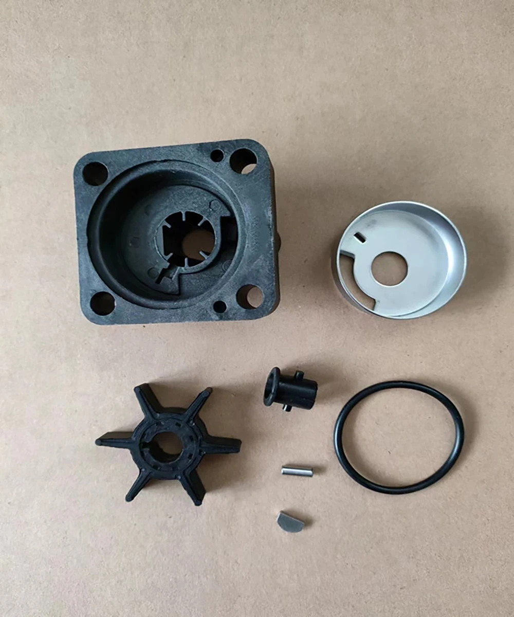 Free Shipping Water Pump Assembly  Outboard Motor Part  For AIQIDI  Water Cooled 2 Stroke 18HP Horse Power Gasoline Boat Engine free shipping boat motor shift cam assembly for hangkai powertec 2 stroke 30 horse power gasoline boat engine