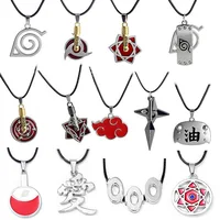 Naruto Inspired Ninja Symbol Keychain & Necklace – Anime Cosplay Accessory - Image 2