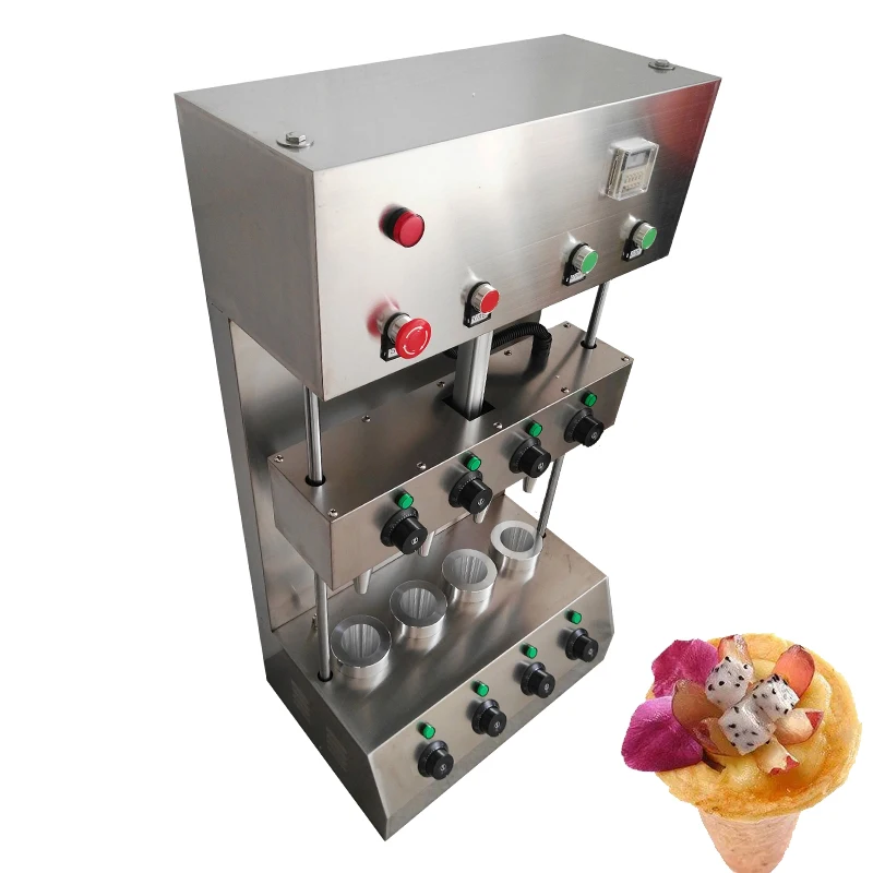 Egg Roll Pizza Cone Machine Commercial Pizza Cone Maker 、Stainless Steel Pizza Moulding Machine