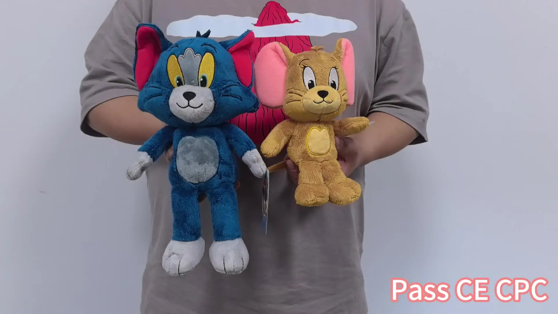 Tom Jerry Peluche Jumbo De 16.0 In. | Envío gratis