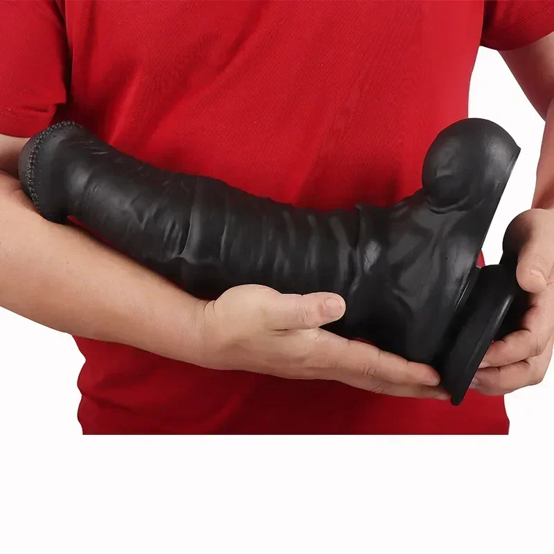 

Realistic Silicone Horse Dildo Giant Anal Plug Men's Prostate Massager Butt Plug Masturbation Tool Women's Adult Toy Sex Shop 18