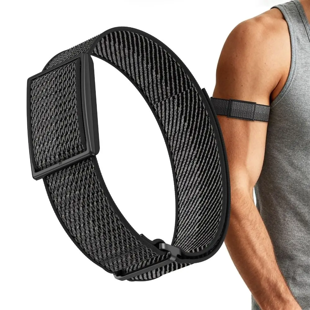 Breathable Adjustable Nylon Sport Strap - 22mm Fitness Tracker Arm Band