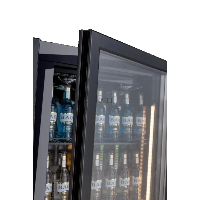 *Bar Hotel Fridge Cabinet Energy Cold Drinks Refrigerator Glass Door Display Freezer Commercial Beer Cooler