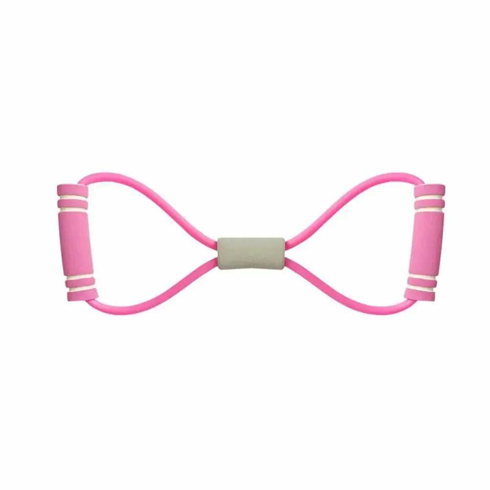 Portable Fitness Resistance Band with Handles for Arm & Shoulder Strength Training
