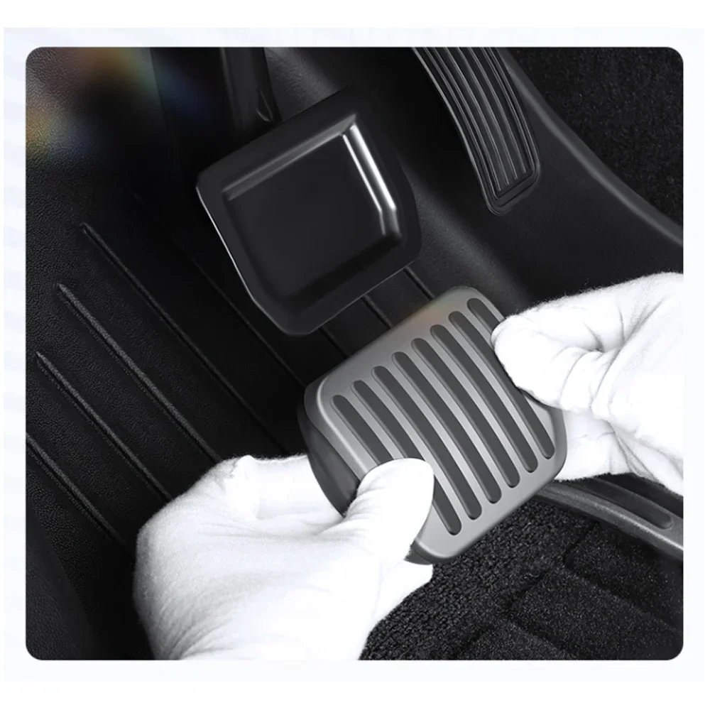 메르세데스 벤츠용 스테인리스 스틸 페달, 메르세데스 벤츠 EQE EQC EQS EQA V295 H243 N293 V297 450 + 350 AMG 브레이크 발받침 패드 커버 액세서리