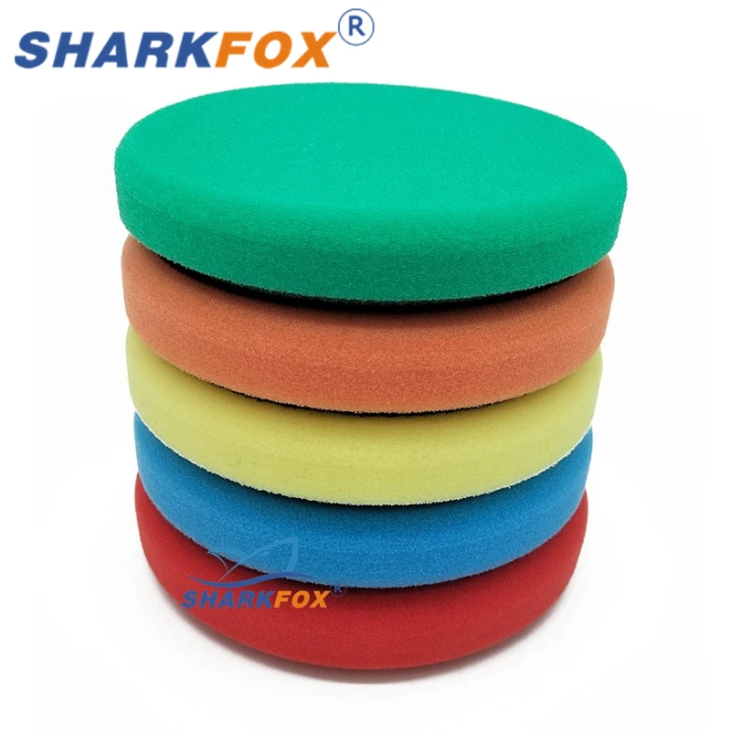 Car Polishing Pad Car Polish Pad Polishing Sponge Set 5"(125mm) /6"(150mm) Round Polishing Pads Sponge Kit For RO/DA/GA Car Polisher