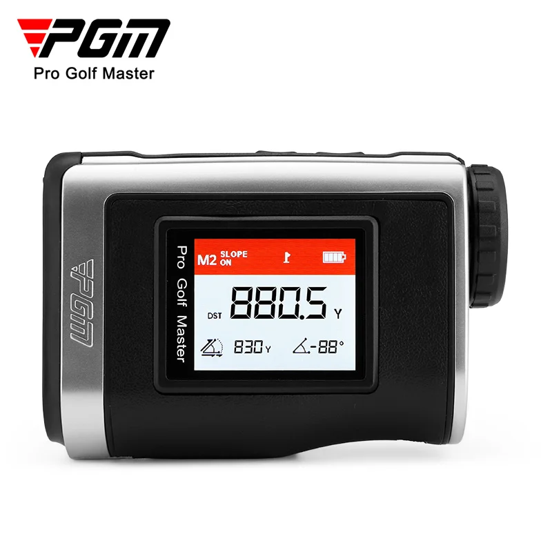 PGM with display Golf rangefinder lock flag vibration slope compensation HD 1300 yard laser hunting telescope