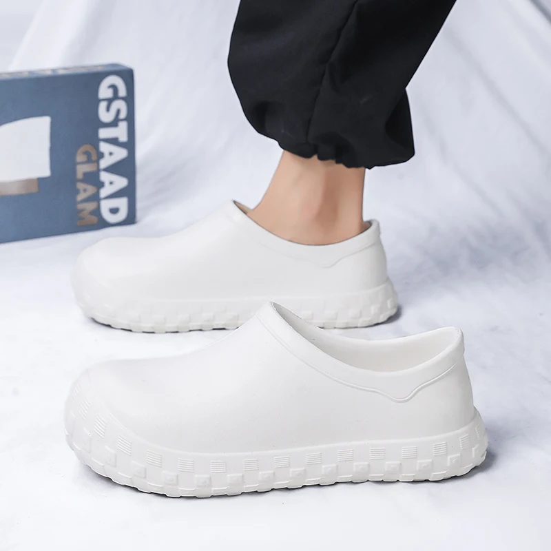 Chef Shoes Slippers For Men Women 2025 EVA Non-slip Waterproof Oil-proof Size 36-45 slippers sandals