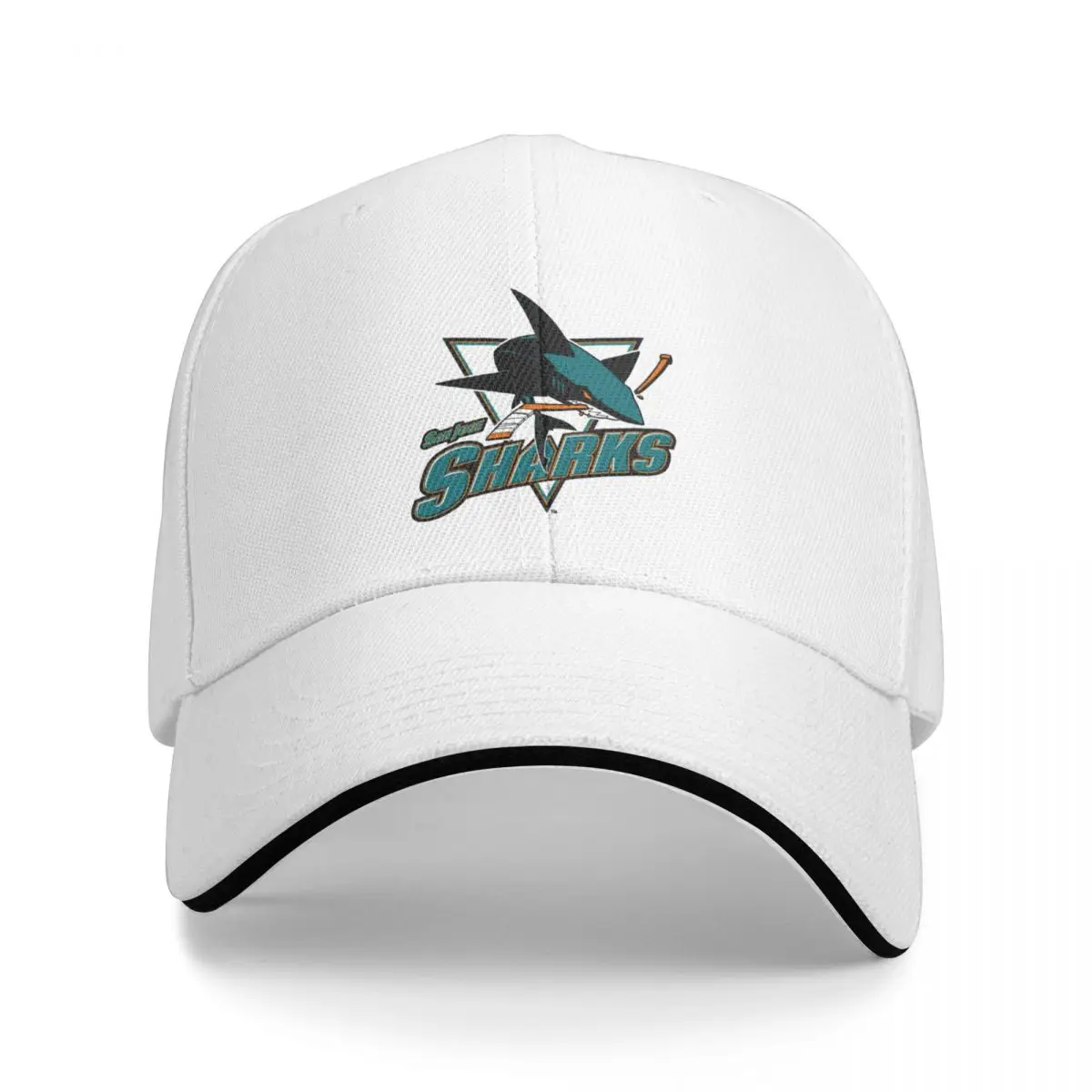 

sharks - logo Cap Baseball Cap kids hat trucker cap mens hat Women's