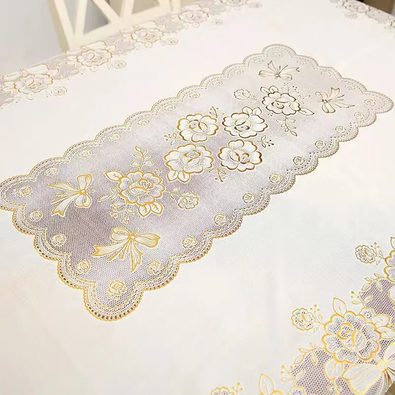 NoEnName_Null павер банк baseus obrus ogrodowy table pvc cover tablecloth christmas Mainland China Organza Fabric 4