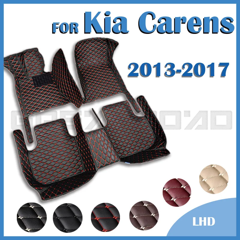 

Car Floor Mats For Kia Carens Seven Seats 2013 2014 2015 2016 2017 Custom Auto Foot Pads Carpet Cover Interior Accessories