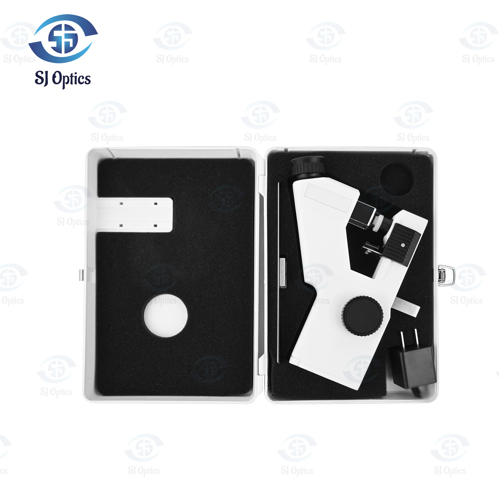 SJ Optics Portable Lensmeter Measuring Instrument Focimeter Optometry Machinemanual Lens Meter CP-1B High Quality Lensmeter