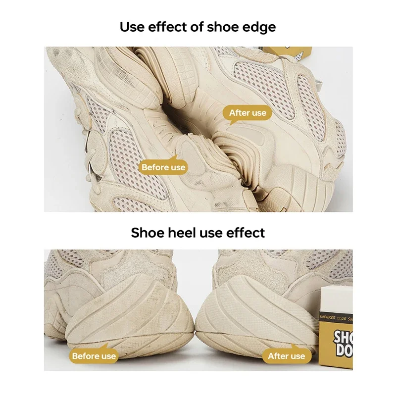 1Pcs Shoes Eraser Portable Suede Sheepskin Matte Leather Fabric Care Shoes Cleaning Leather Cleaner Rubber Block Shoe Brush