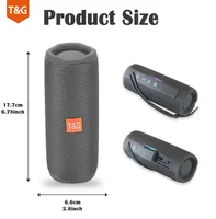 Tg365 tragbarer Bluetooth woofer for music players, dual subwoofer Subwoofer is an outdoor stereo speaker - Image 6