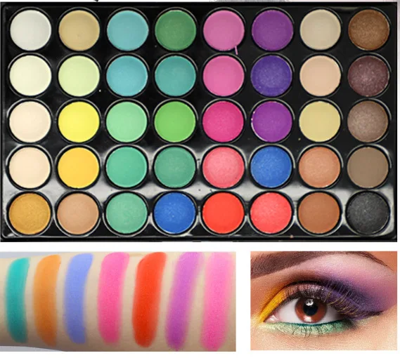 Eye Shadow Eye Shadow Plate Makeup Set 15 / 40 Color Waterproof Nude Eyeshadow Palette