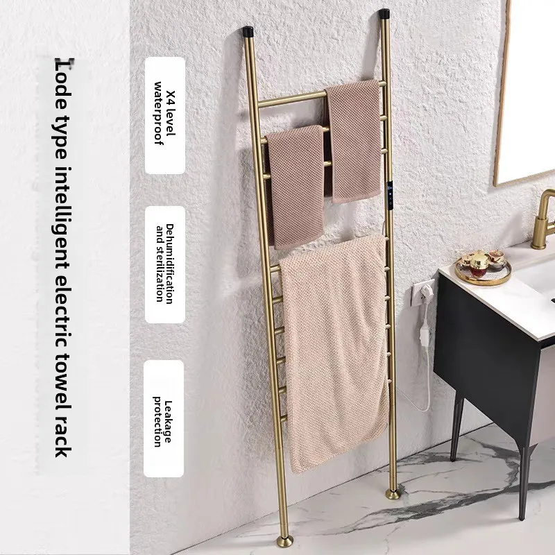 เครื่องทำความร้อนผ้าขนหนูแบบตั้งพื้นอัจฉริยะ พร้อมระบบทำความร้อนคงที่สำหรับห้องน้ำ 1