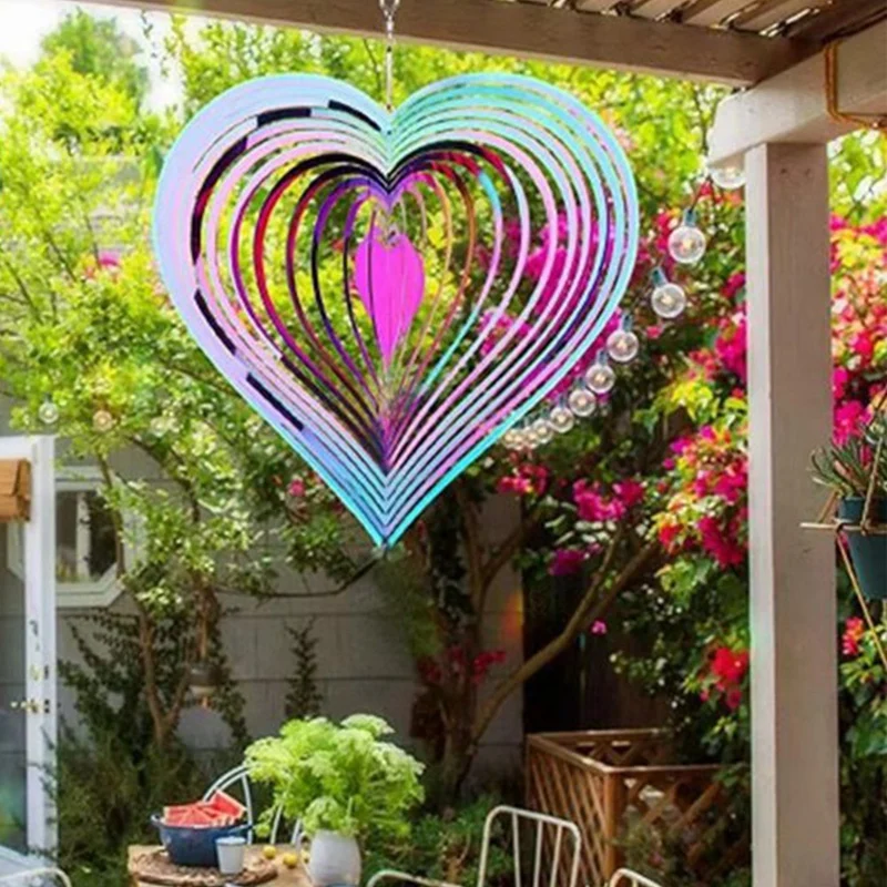 

1 Piece Gift Wind Spinner Wedding Garden Outdoor Aesthetic Hanging Decoration For Room Decor
