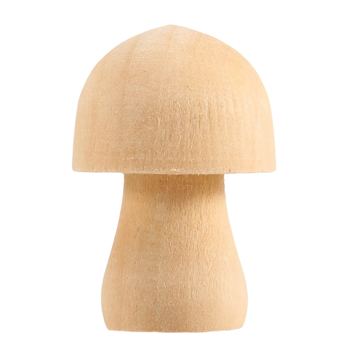 

18 Pieces Unfinished Wooden Mushroom 6 Sizes of Natural Wooden Mushrooms for Arts & Crafts Projects Decoration