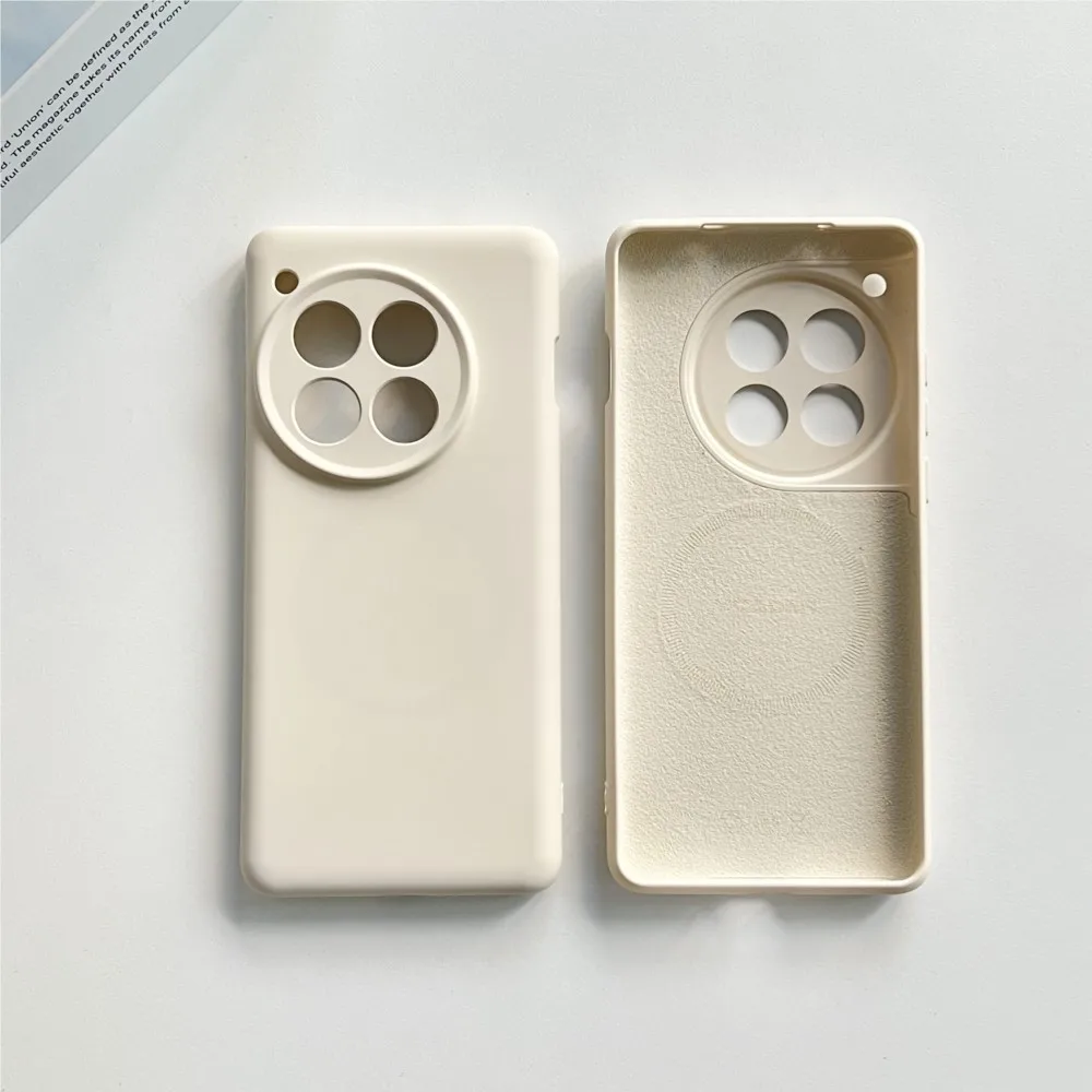 Wireless Charging Magsafe Liquid Silicone Phone Case with Magnetic Slim Design and Camera Protection