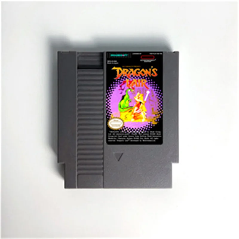 Carrello Da Gioco Lair Di Dragon Per Console A 72 Pin Nes