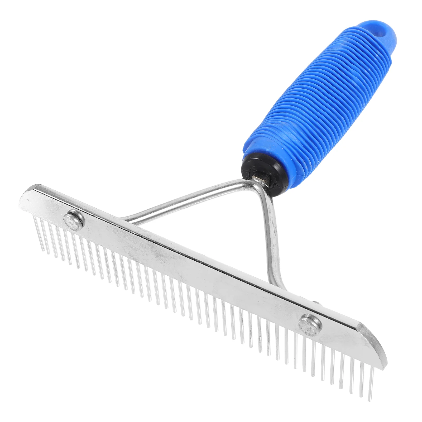 

Pets Comb Hair Deshedding Brush Dog for Grooming Small Dogs Cleaning Rake Rubber Handle