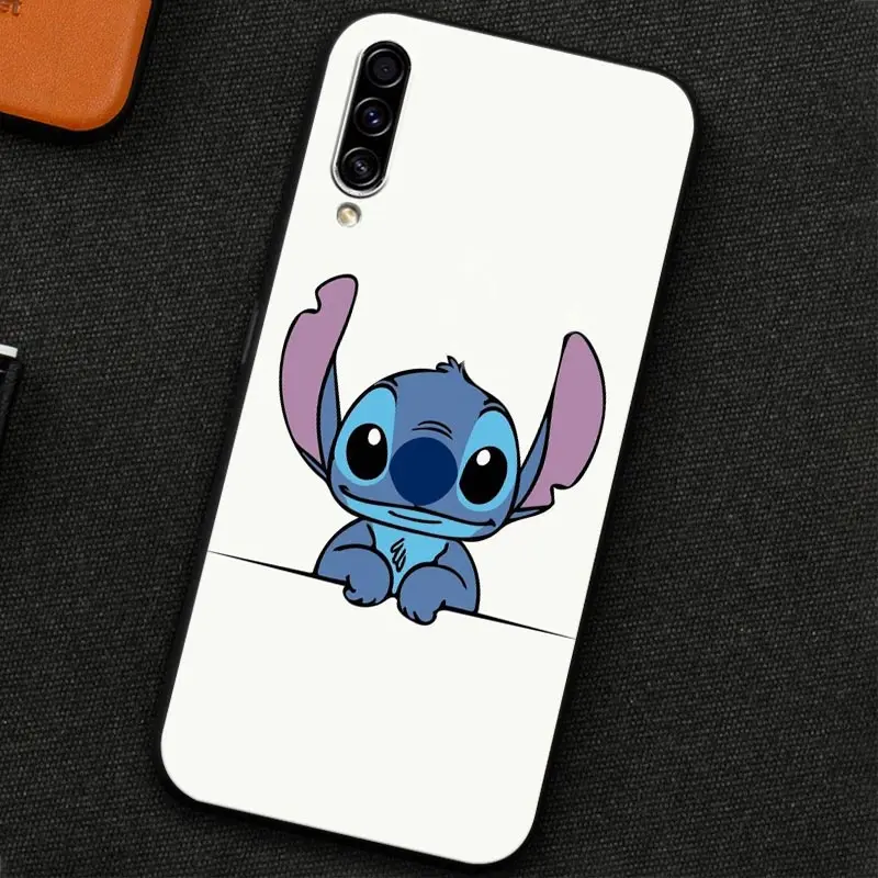 thumbnail image 1 of Funny Cartoon Lilo-Stitch Soft Case For Samsung Galaxy A30 A30S A50 A50S A10S A70 A20S A10 A7 A9 2018 Cute Blue Koala Back Cover, 1 of 5