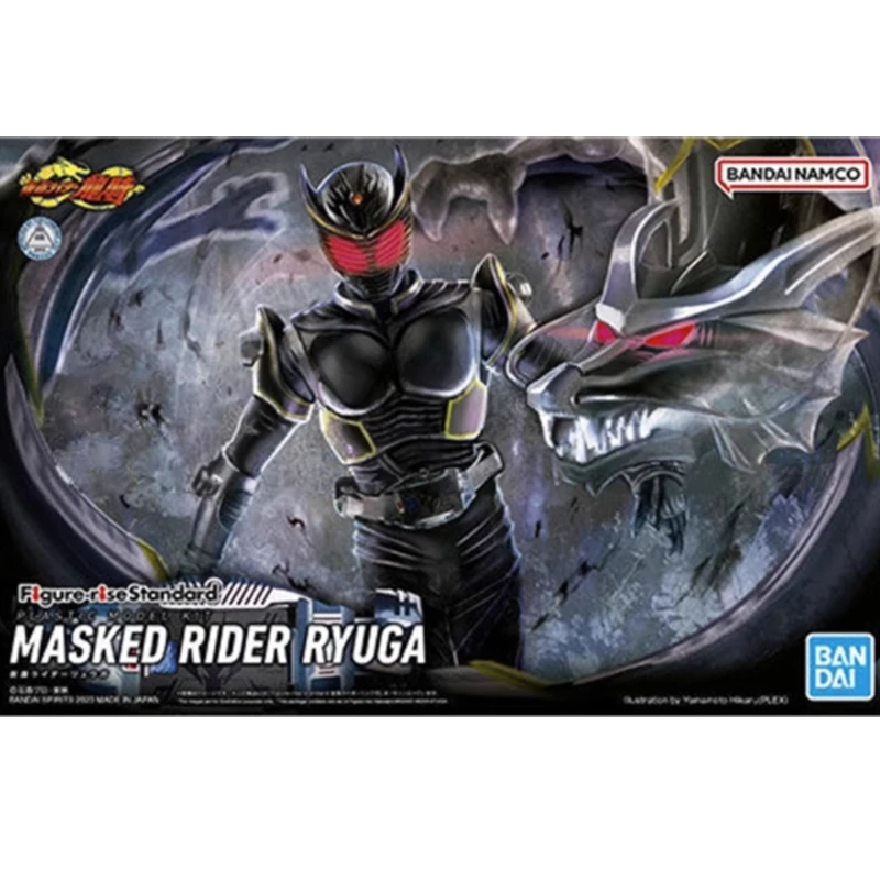 Modello Giapponese In Vera Scala Mascherato Rider Ryuki Series Figure-Rise Assemblato Modello Mascherato Rider Ryuga Action Figure Toy