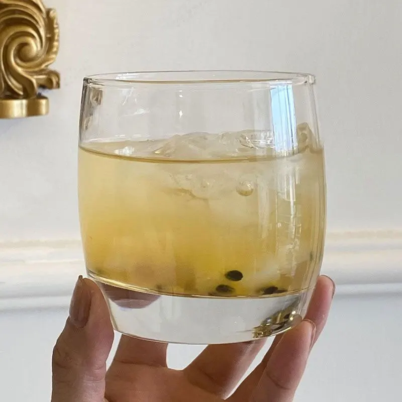 200ml/290ml Whisky Glass European Spirits Glass Thickened Beer Glass Glass Water Glass Foreign Wine Glass KTV Bar Wine Glass