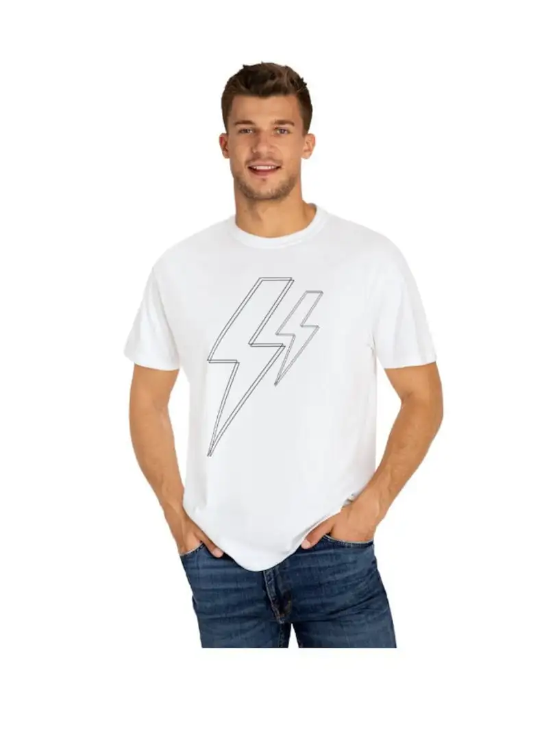 

Футболка унисекс с двойной молнией