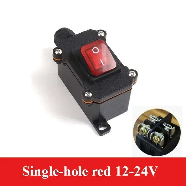 Heavy-Duty Waterproof Switch with Dual Settings, IP65 Rated