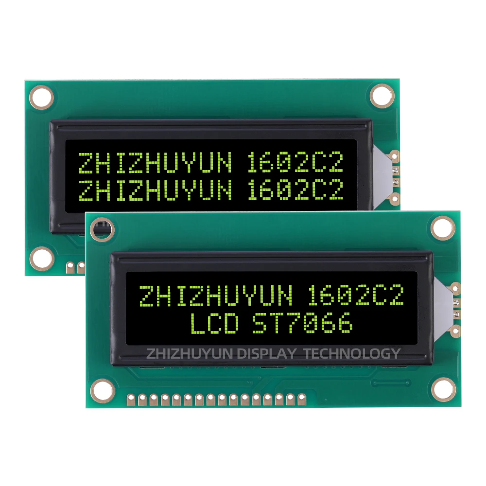 1602C2 Character LCD Display BTN Black Film Ice Blue Lcm 16*2 1602 16X2 1602 LCD Module
