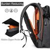 Tangcool Large capacity Men's Backpack Business Travel Backpack Sports Multifunctional Schoolbag Fit 15-17 Inch Laptop 6