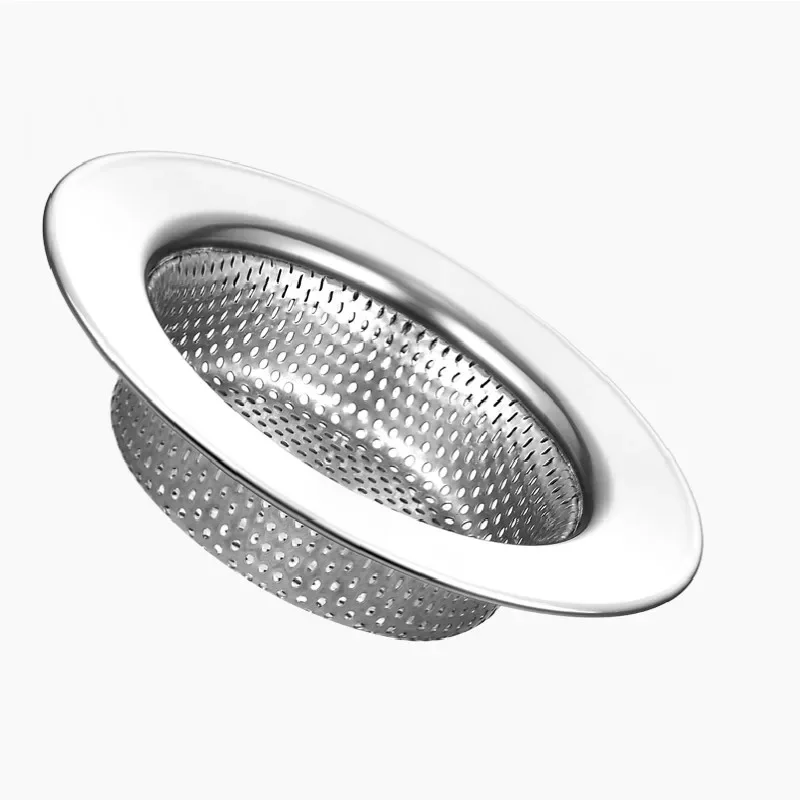 Stainless Steel Sink Filter Basin Drain Hole Hair Catcher Stopper Shower Floor Drain Strainer for Kitchen Bathroom Accessories sink filter sink overflow cover kitchen sink filter hair drain catcher shower drain cover overflow drain cover washbasin plug washbasin leak plug shower drain filter sink hole cover