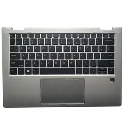 Teclado de EE. UU. Para HP EliteBook X360 1030 G3, cubierta superior del reposamanos con retroiluminación Touc hp ad 45Y0PTATP60 L31882-001