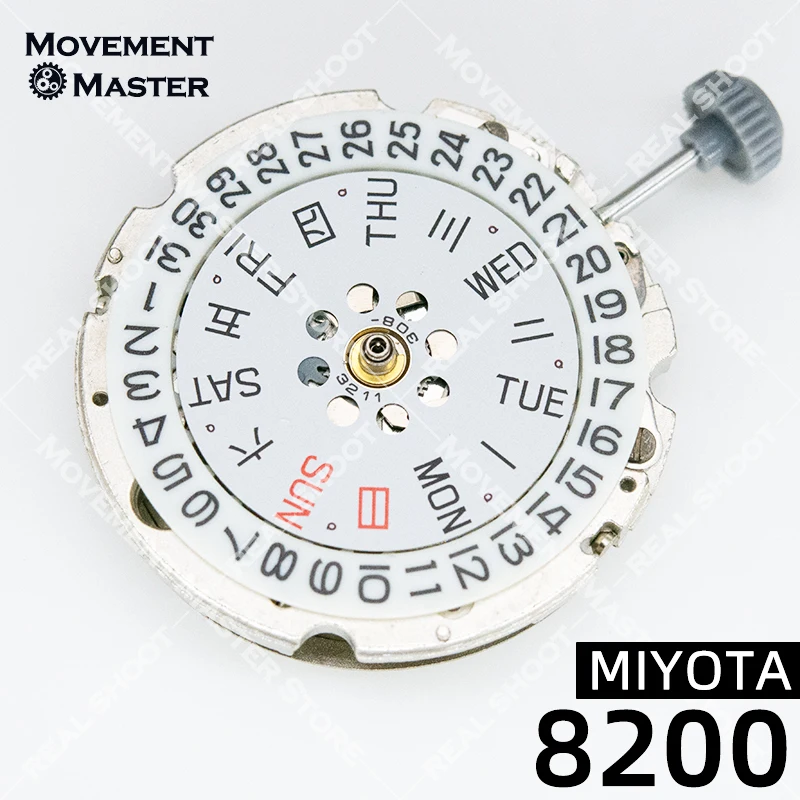 Miyota 8200 Accessori Per Orologi Con Movimento Dell'Orologio Importati Dal Giappone 8200 Movimento Meccanico Automatico
