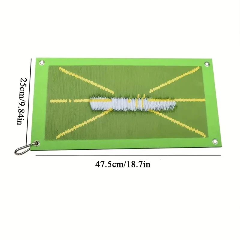 Enhanced Golf Practice Mat with Accessories for Indoor and Outdoor Use