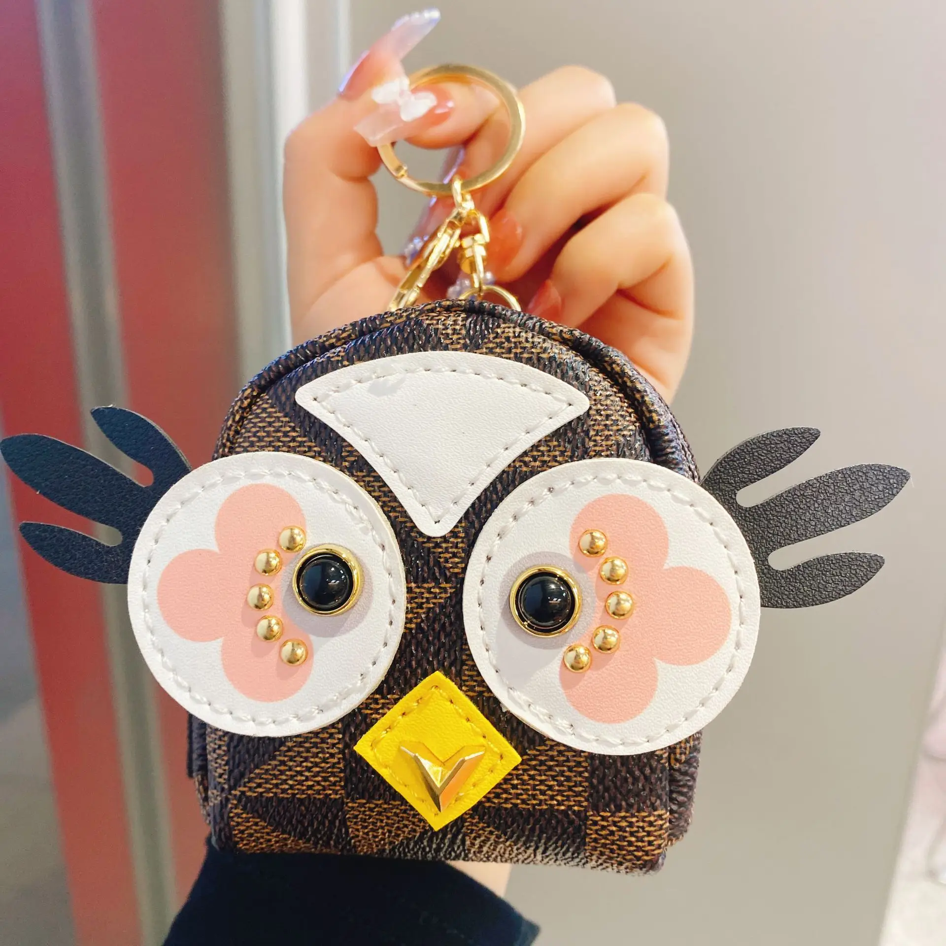 Kawaii LuLu Vegan Leather Owl Mini Backpack Coin / Wallet With Keychai – 💎  Glitterati Sparkle 💎