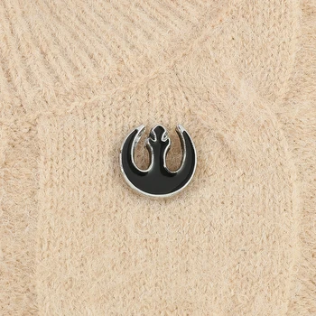Disney Star Wars Rebel Alliance Logo Badge Jewelry Simple Style Enamel Button Brooch for Bag Clothings Lapel Pins Accessories 3