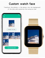2023 Smart Watch Android Phone 1.44'' Inch Color Screen Bluetooth Call Blood Oxygen/Pressure Monitoring Smart Watch Women Men 5