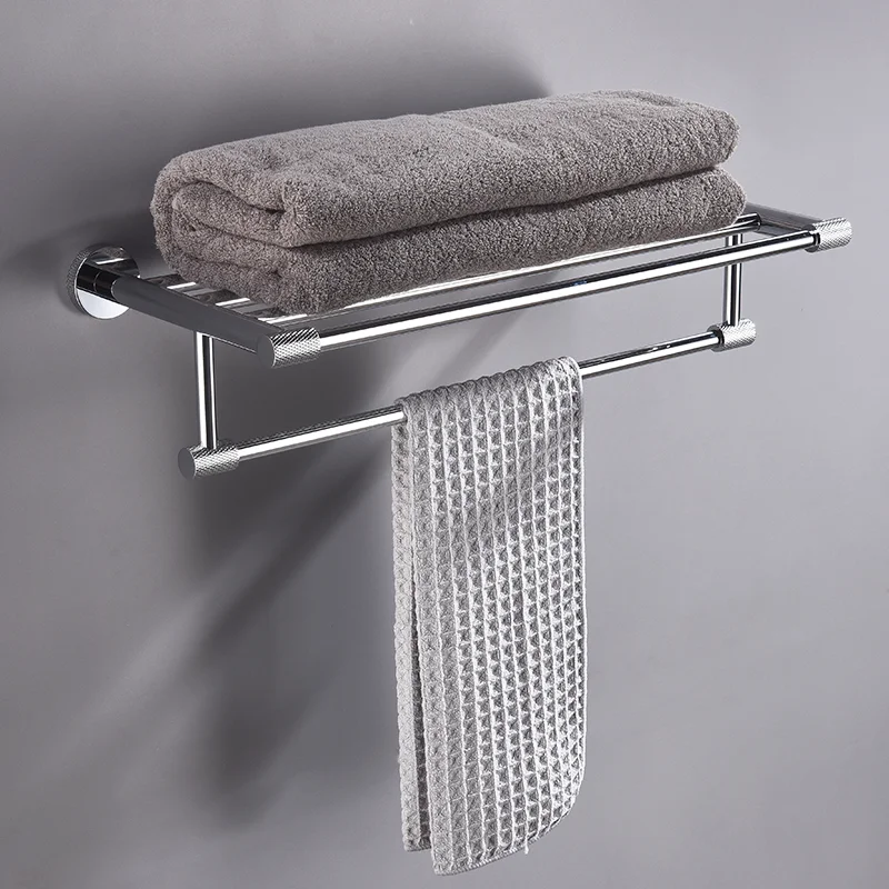Chrome Plated Stainless Steel Wall Mounted Hand Towel Bar Toilet Paper Holder Bathroom Set
