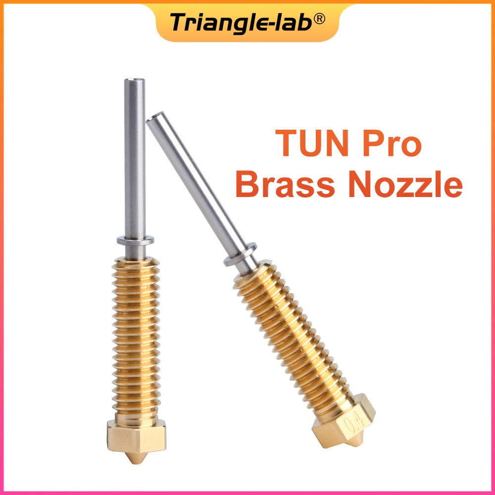 Trianglelab Tun Pro Bocal de Bronze Tudo-em-um Tun Vulcão Bocal para Chc Pro Kit Vulcão Bloco de Calor Td6 Td6s Hotend Impressora 3d